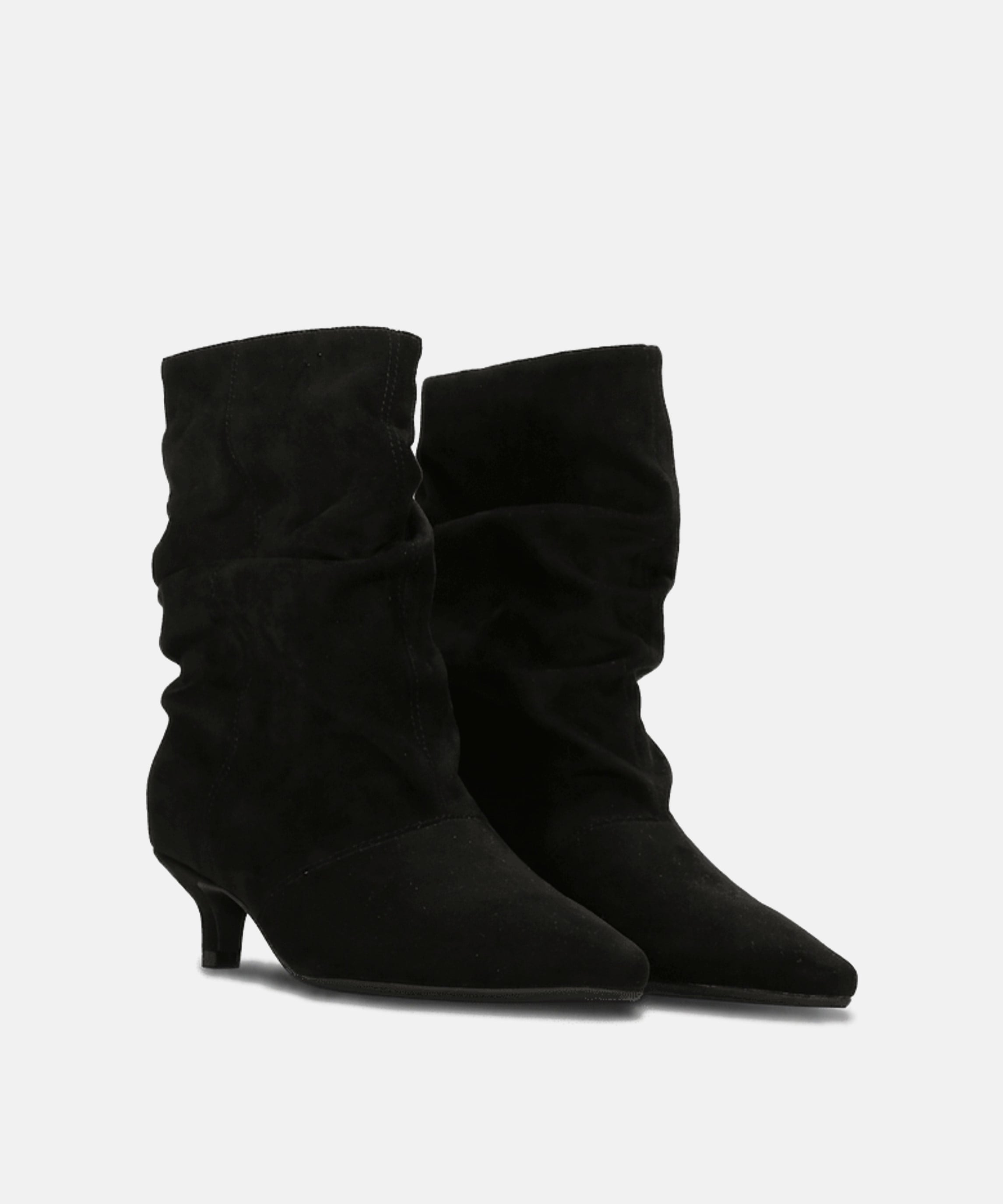 Bota tac&oacute;n kitten fruncida image number null